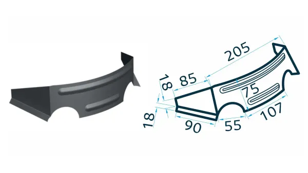 Caretta Opritor zăpadă omega 324